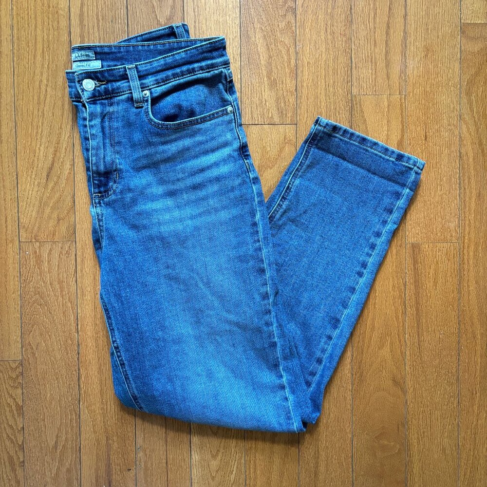 L.L. Bean 207 Vintage High-Rise Boyfriend Jean Women's Regular - sz 10